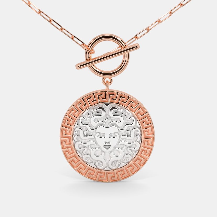 The Medusa Coin Toggle Necklace - image 4