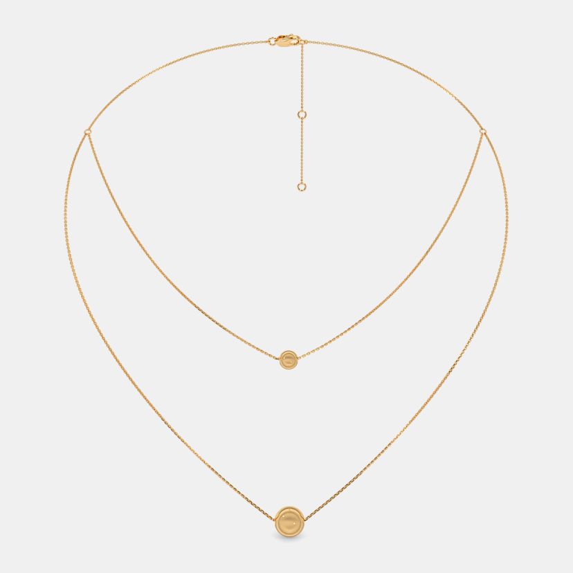 The Linear Echo Beads Layered Necklace - image 5