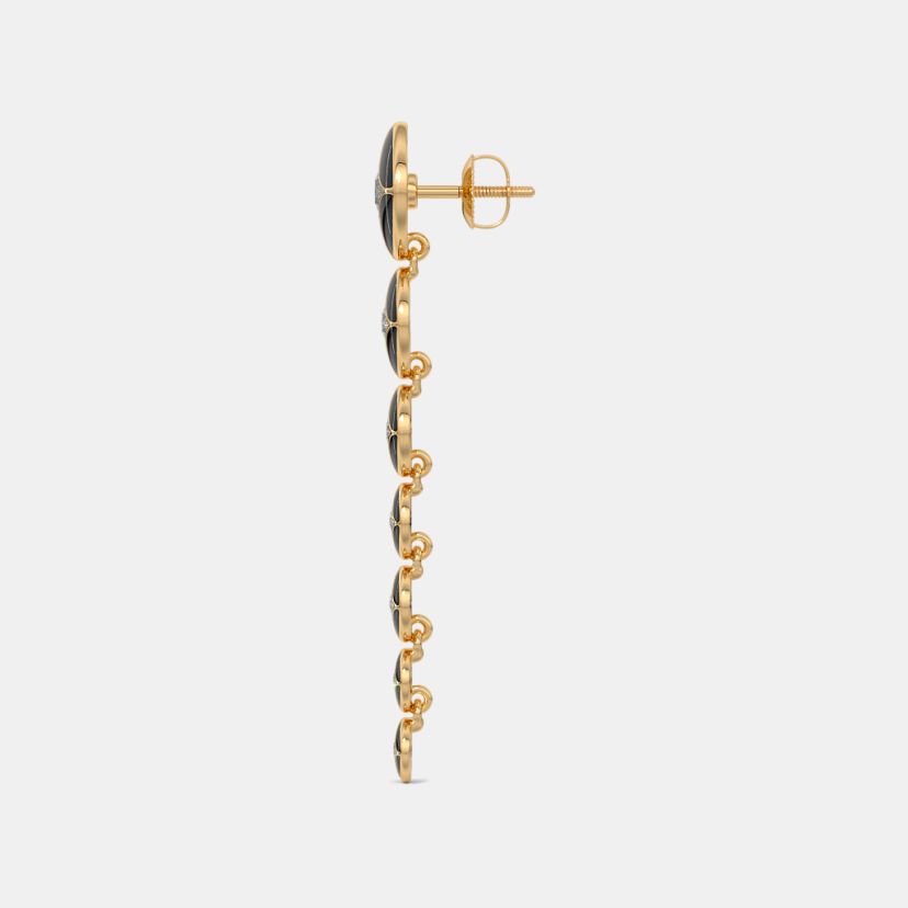 The Astral Noir Dangler Earrings - image 5
