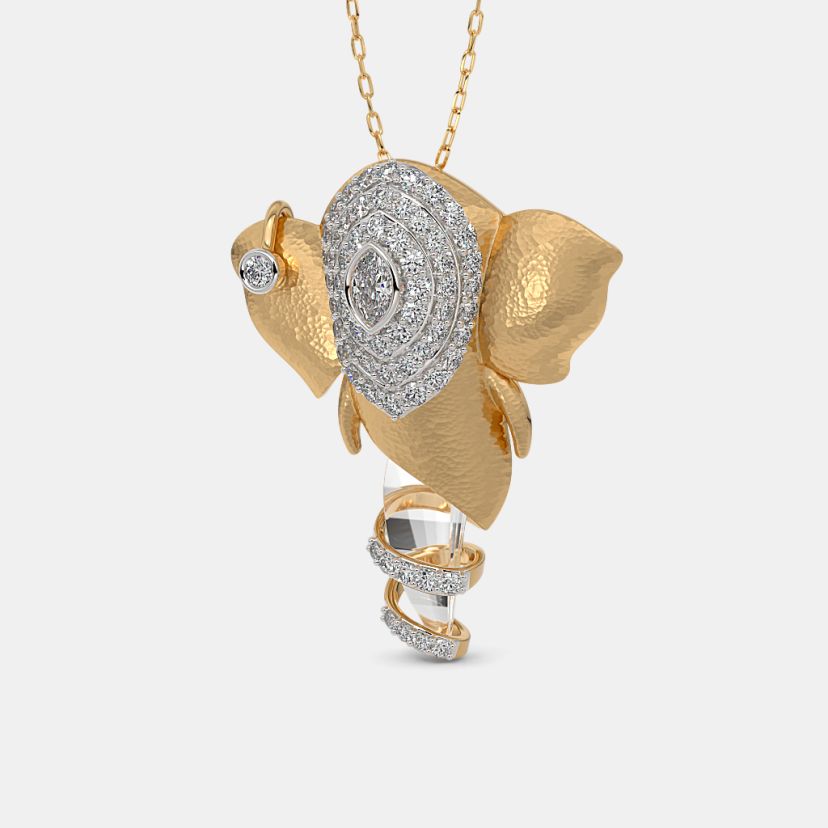 The Airavya Pendant Cum Brooch - image 4