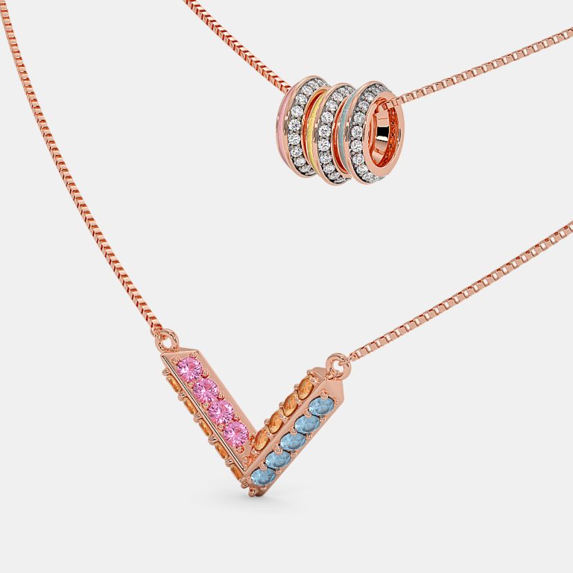 The Zandara Layered Necklace - image 4
