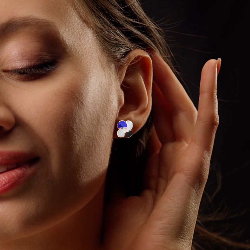 The Neo Moda Stud Earrings - image 4