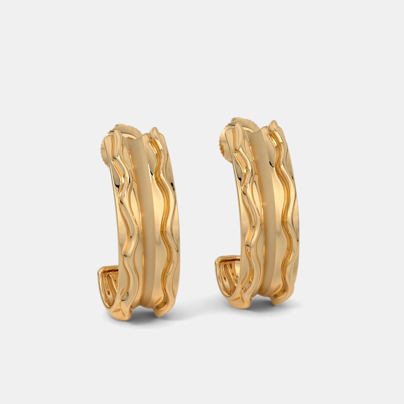 The Fleuris J Hoop Earrings - image 6