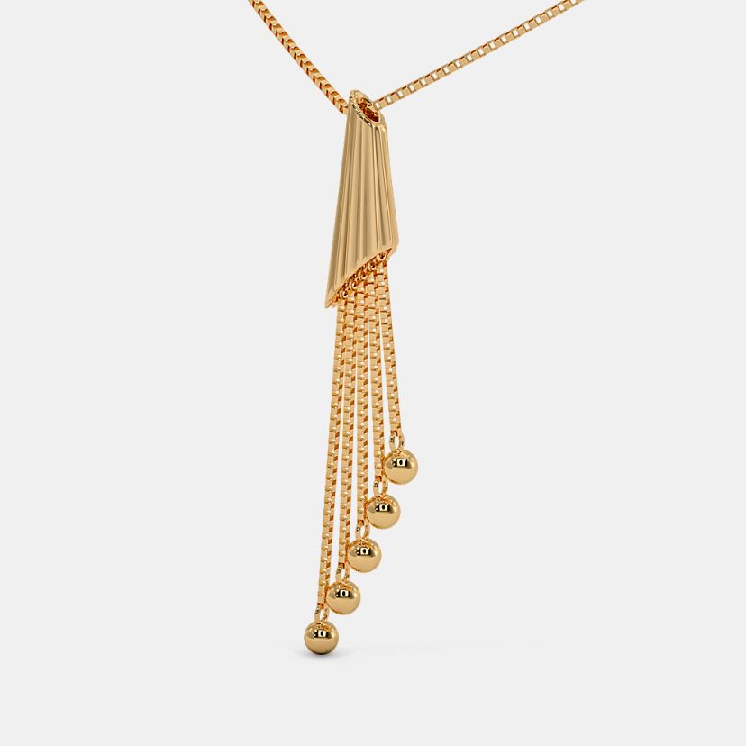 The Oro Di Grano Tassel Necklace - image 1