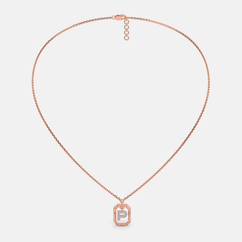 The Swiing P Initial Necklace - image 5