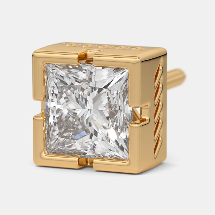 The Dearest Solitaire Stud Earrings - image 5