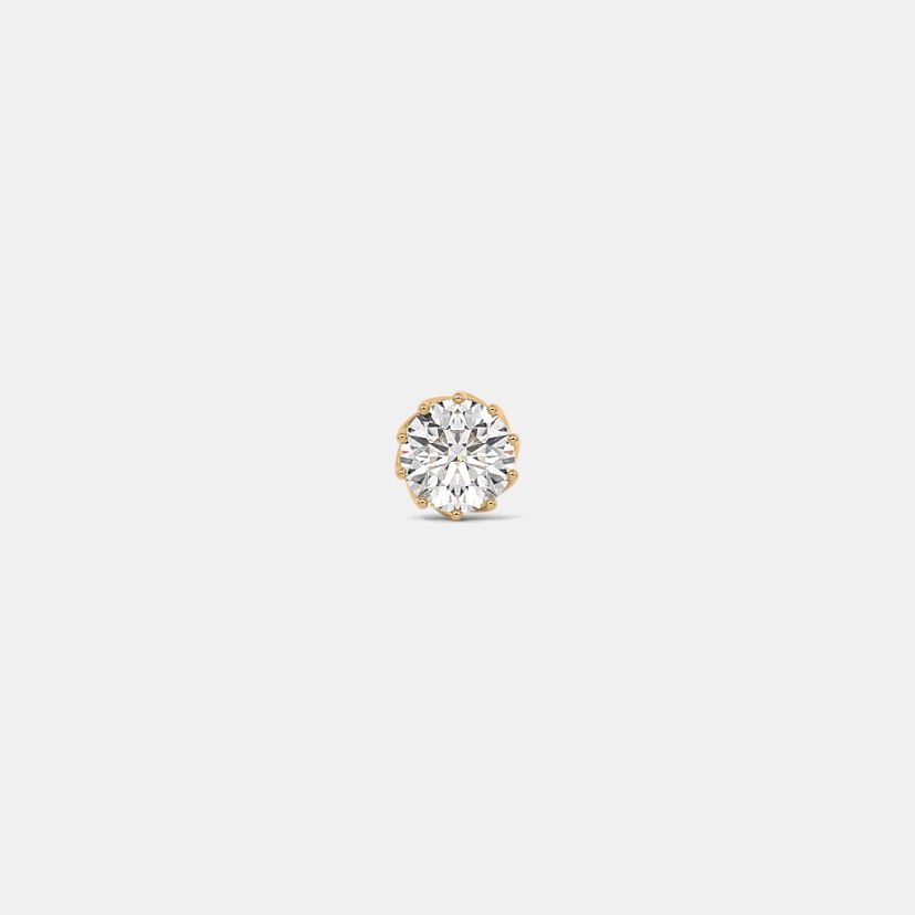 The Viron Solitaire Stud Earrings - image 7