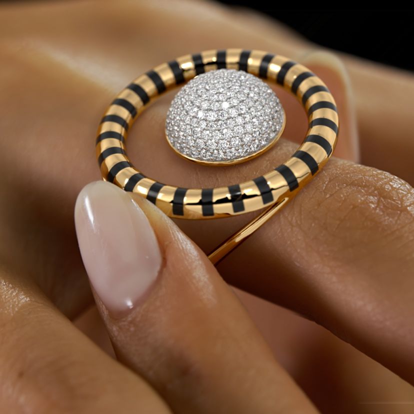 The Strippy Statement Ring - image 6