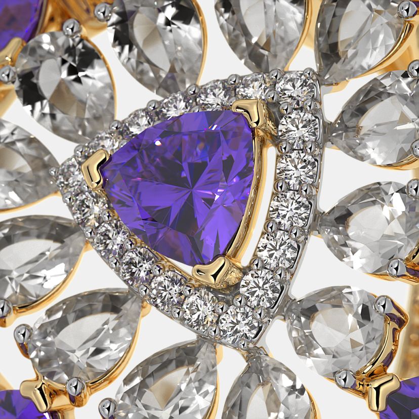The Samra Cocktail Ring - image 5