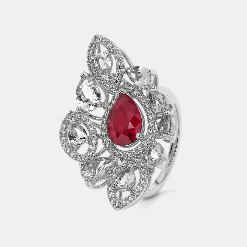 The Zalak Cocktail Ring - image 1