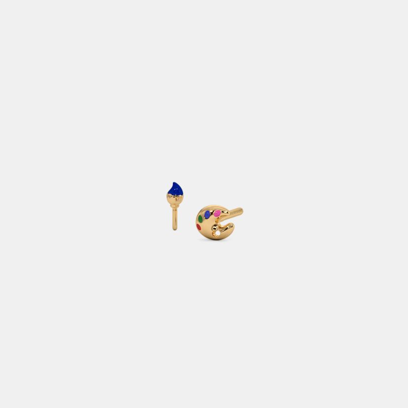 The Artsy Kids Mismatch Stud Earrings - image 1