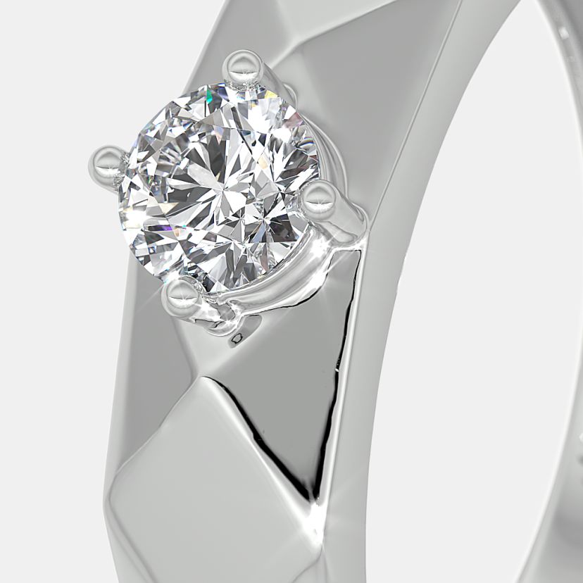 The Rory Solitaire Ring For Him - image 4