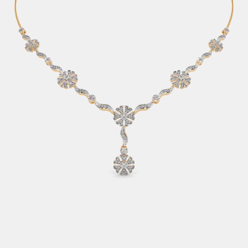The Gilded Petal Y Necklace - image 1