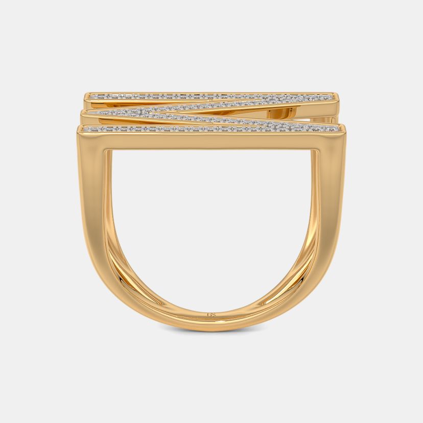 The Menaye M Initial Ring - image 8