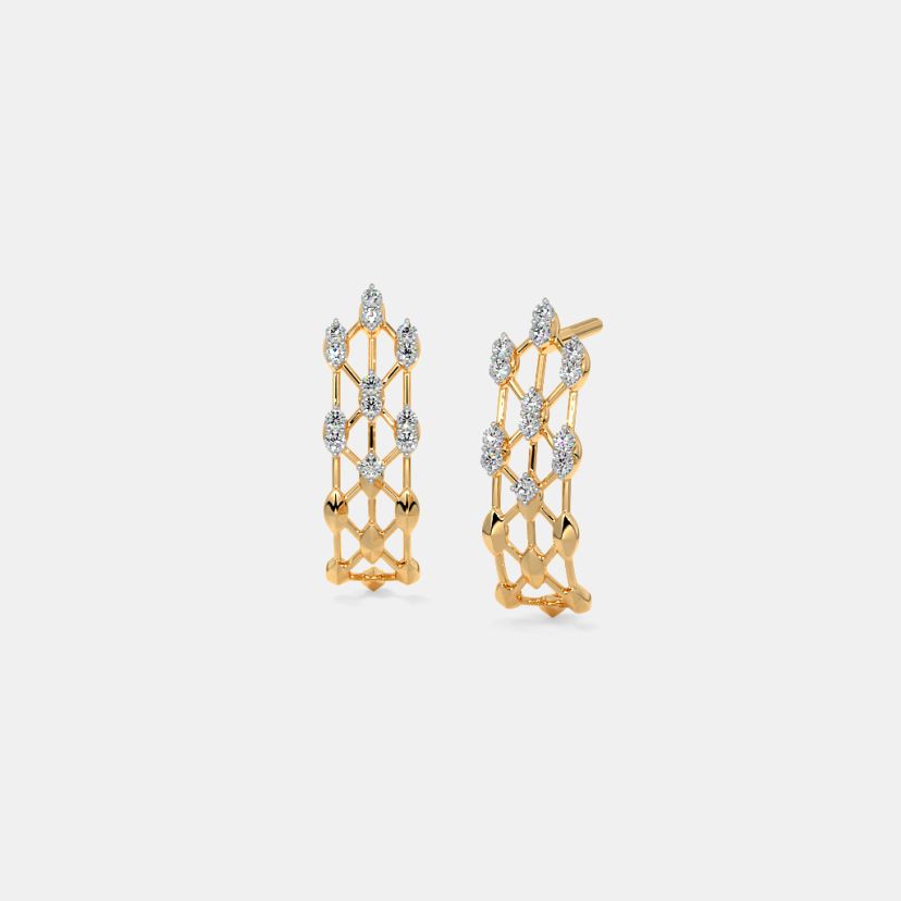 The Abeeva J Hoop Earrings - image 1