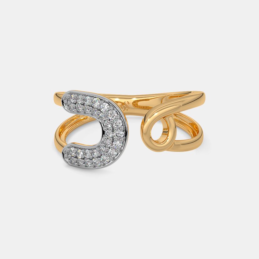 The Safety Pin Top Open Ring - image 8