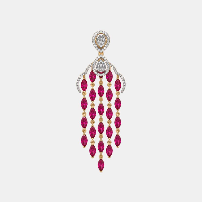 The Pixelle Chandelier Earrings - image 4