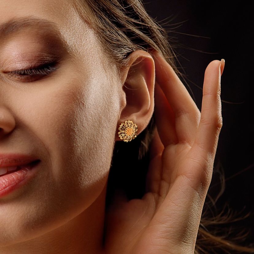 The Viliha Stud Earrings - image 4