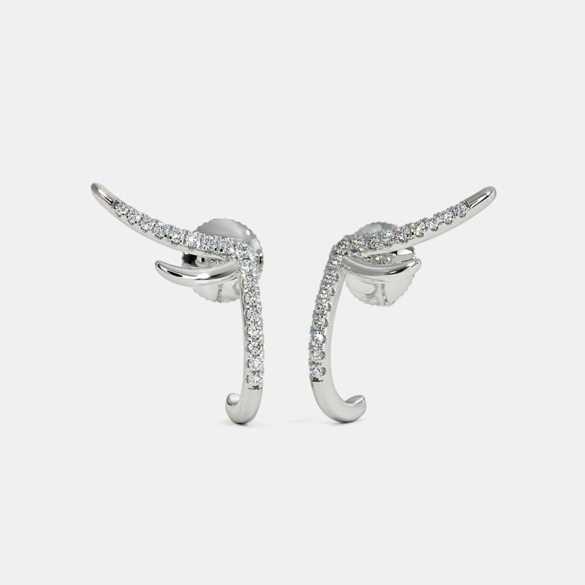 The Alizee J Hoop Earrings - image 1