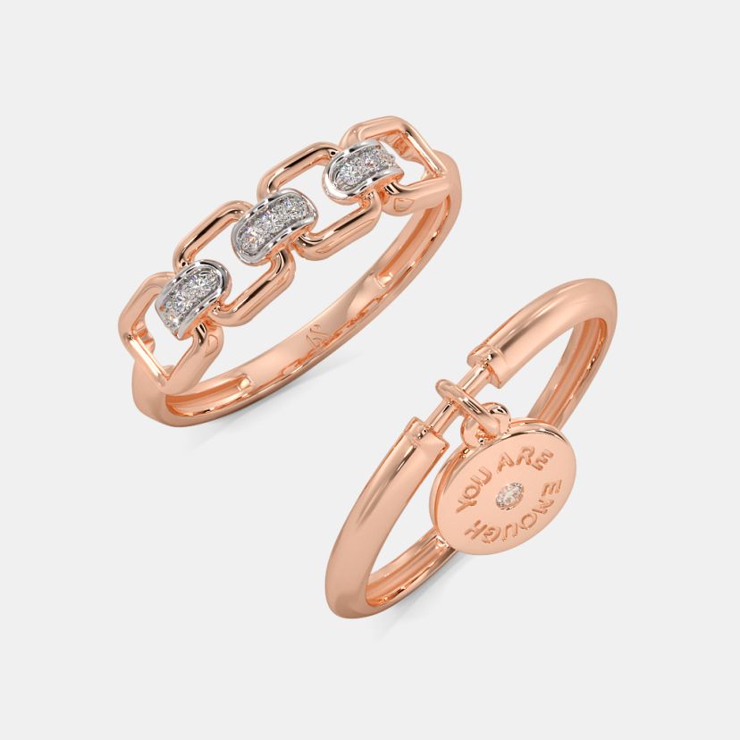 The Natana Stackable Charm Ring - image 4