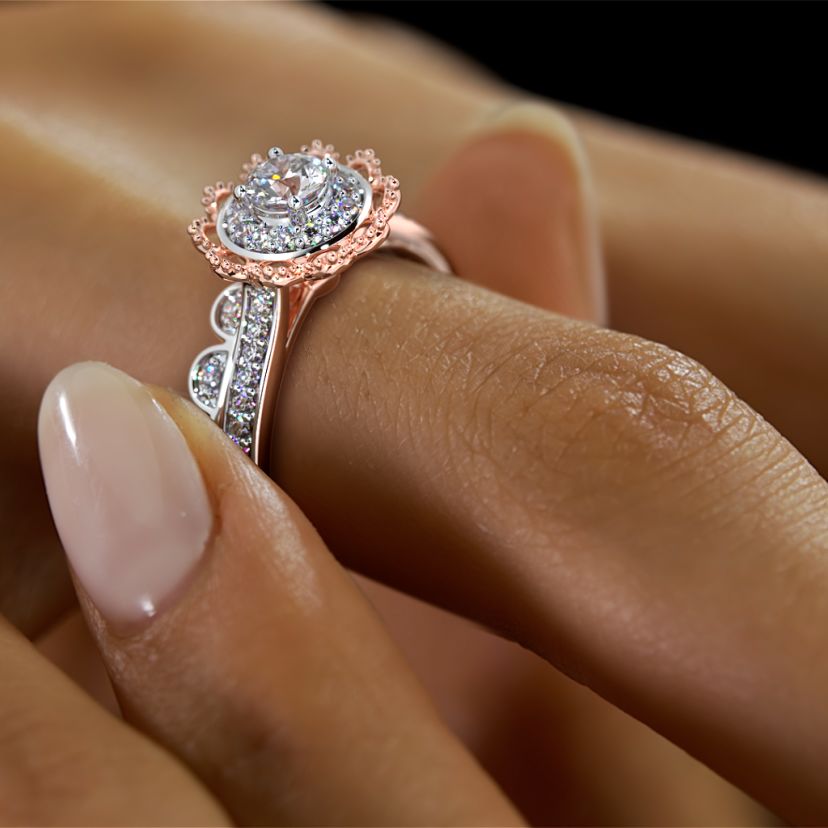 The Ullani Bridal Ring Set - image 6