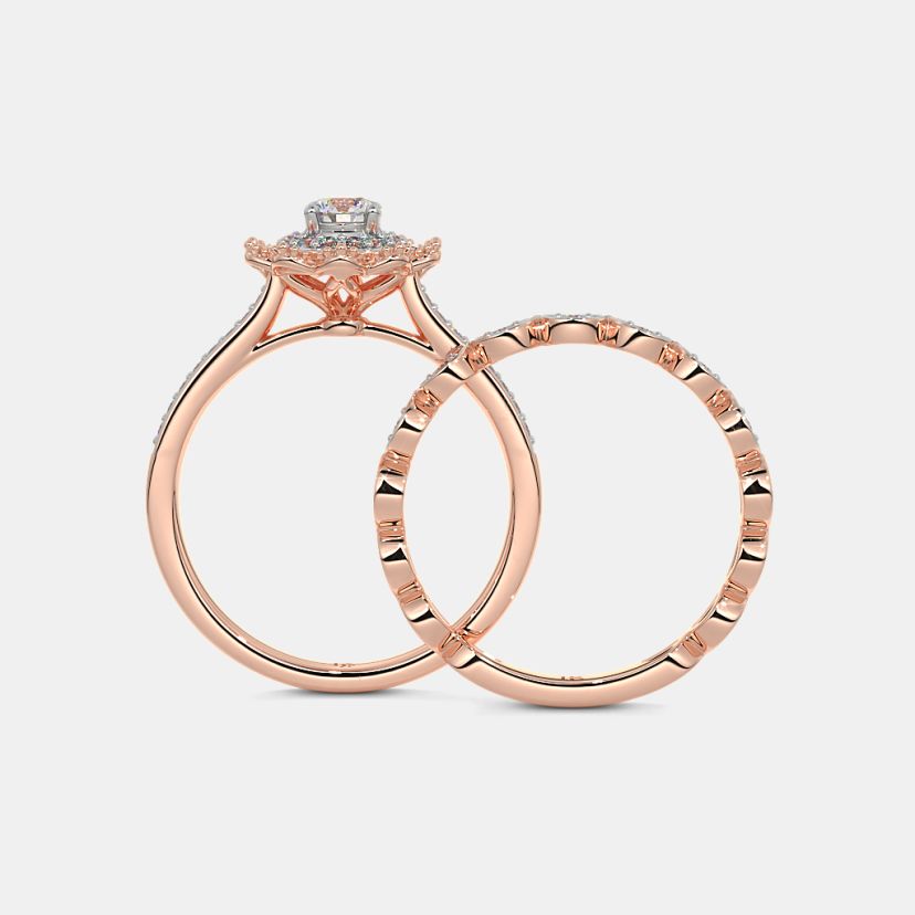 The Ullani Bridal Ring Set - image 9