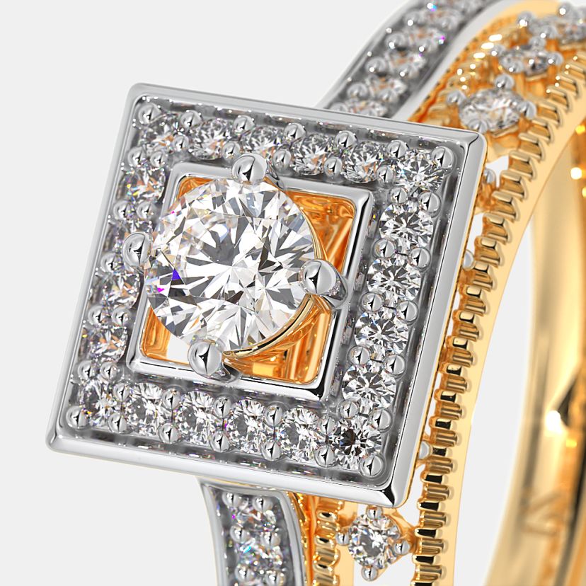The Nomi Bridal Ring Set - image 5