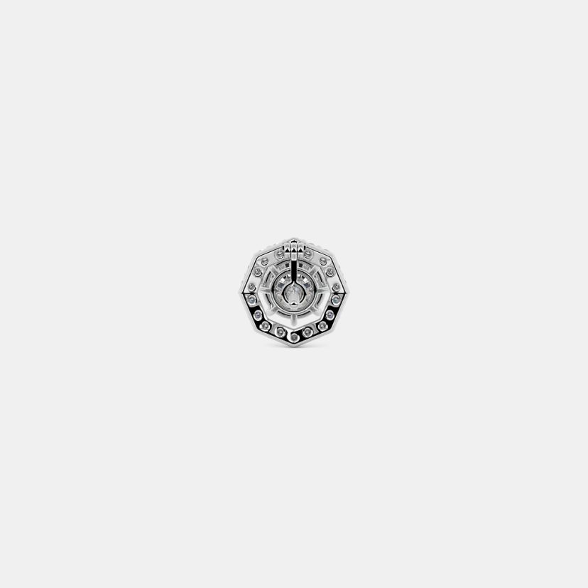 The Eclat Solitaire Stud Earrings - image 9