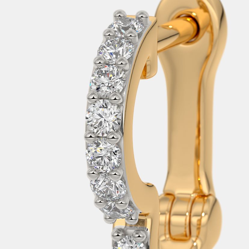 The Serafina Multi Pierced Hoop Earrings - image 4