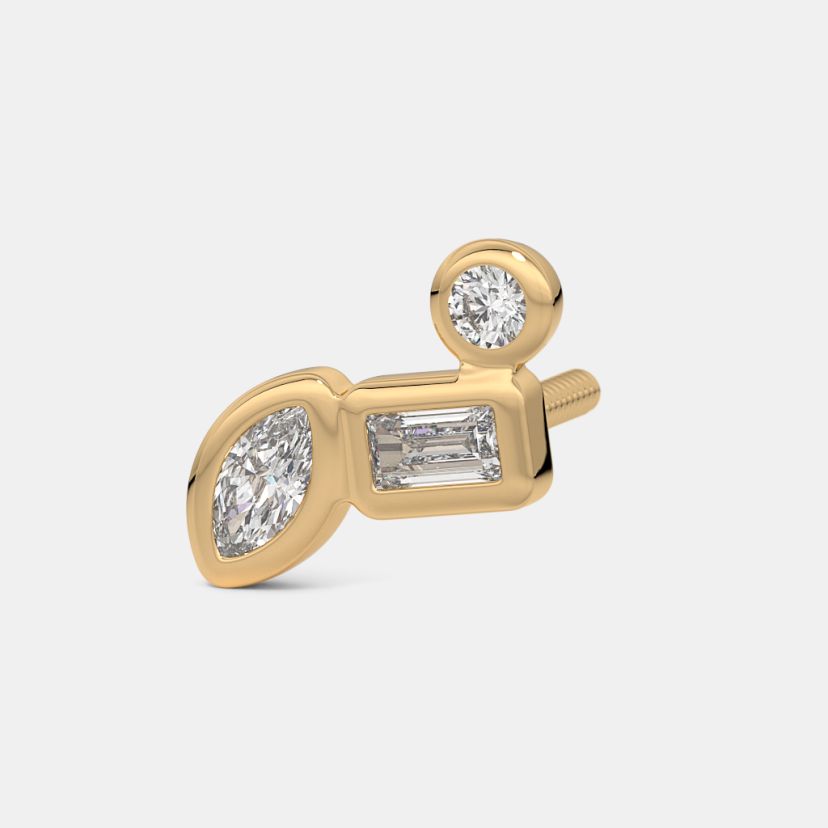 The Encara Multipierced Stud Earrings - image 4
