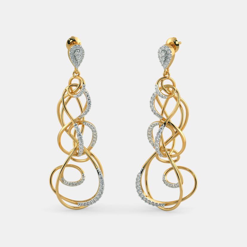 The Crescendo Statement Drop Earrings - image 1