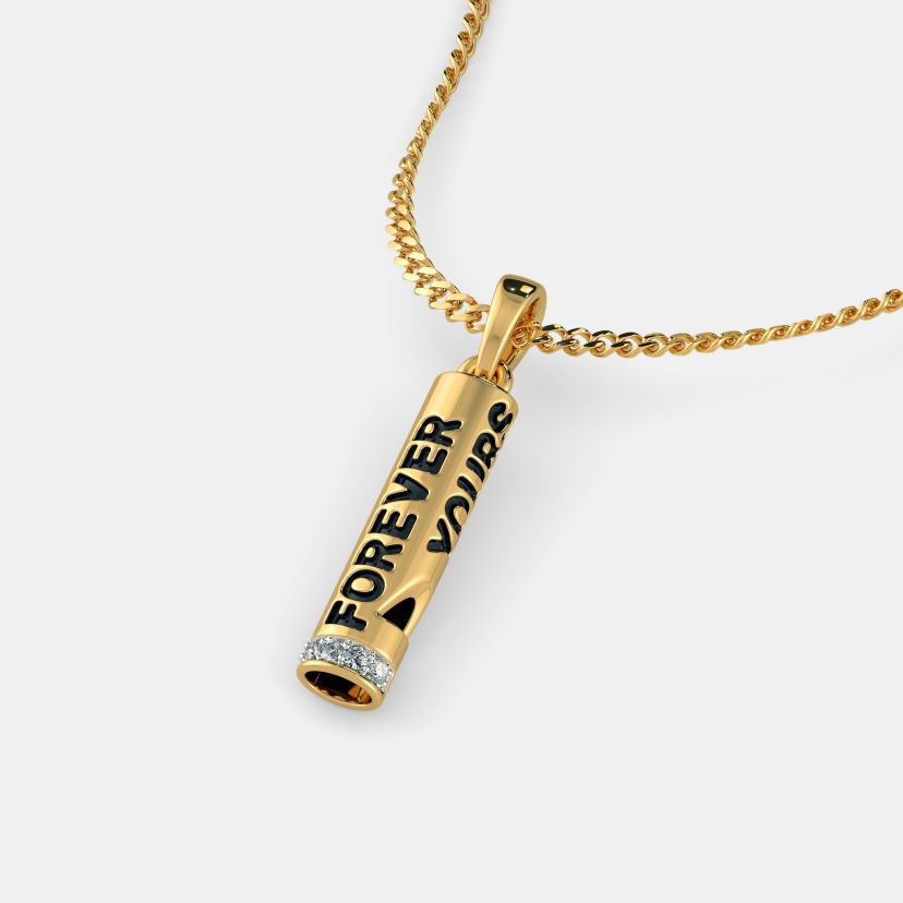 The Gina Forever Yours Pendant - Detail View