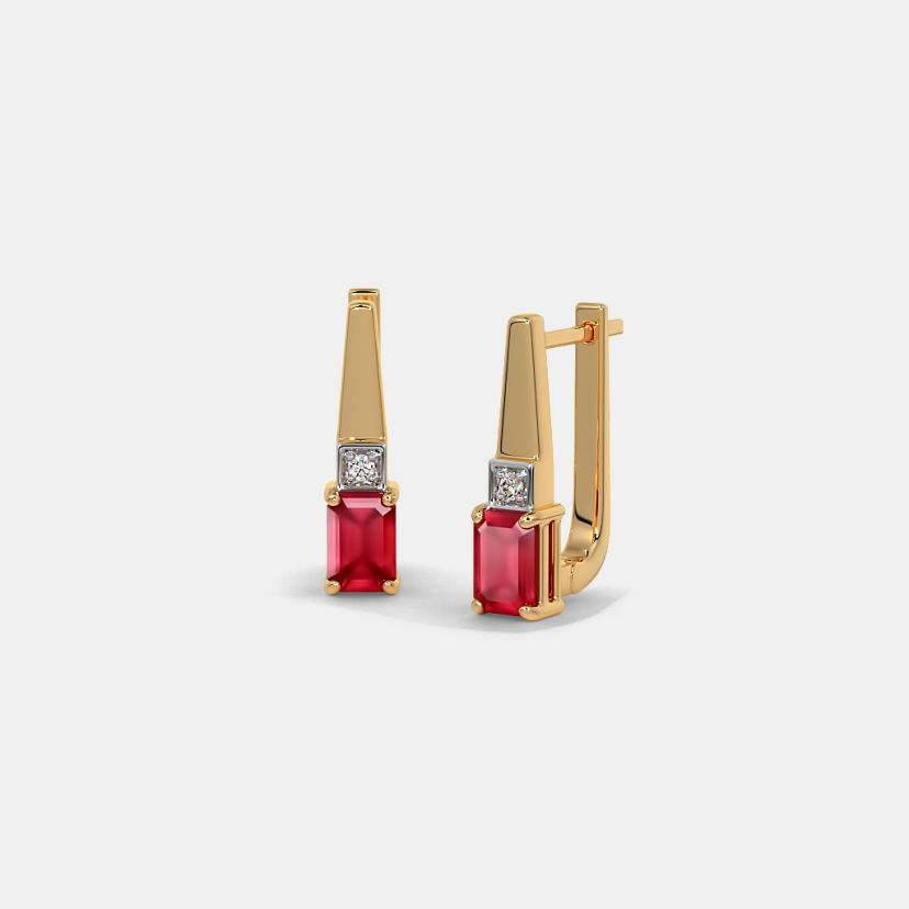 The Raima Hoop Earrings - image 1