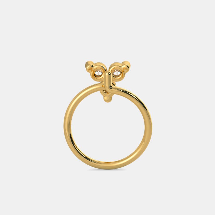 The Daphne Nose Pin - Angle View 2