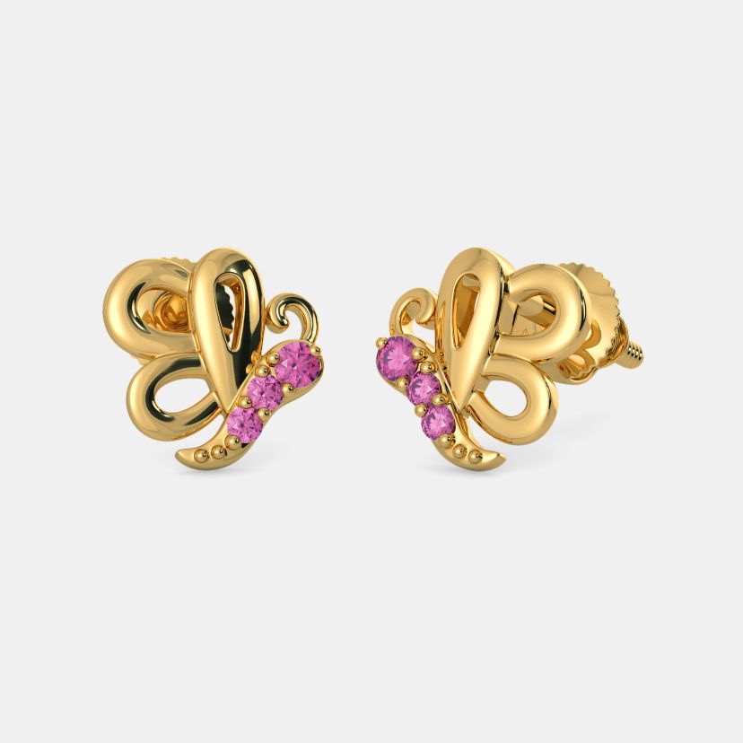 The Pretty Butterfly Earrings For Kids - image 1