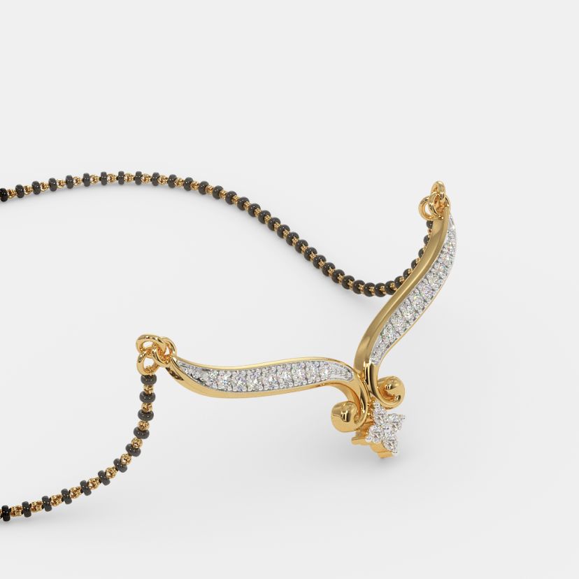 The Aditi Mangalsutra Pendant - image 7