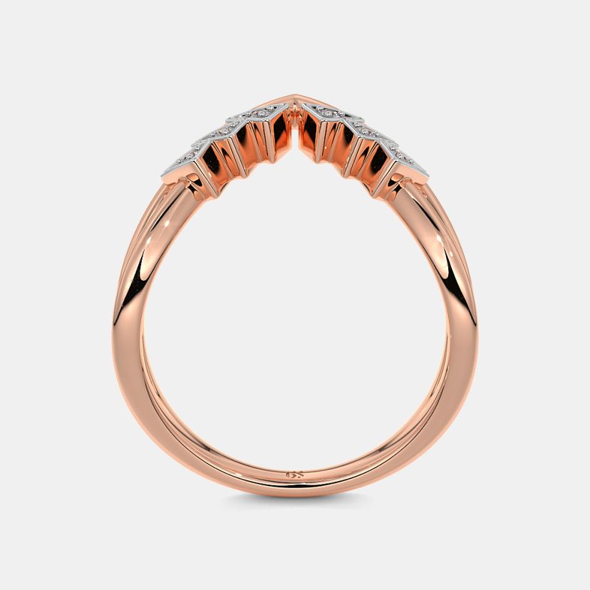 The Yvonne Chevron Ring - image 8