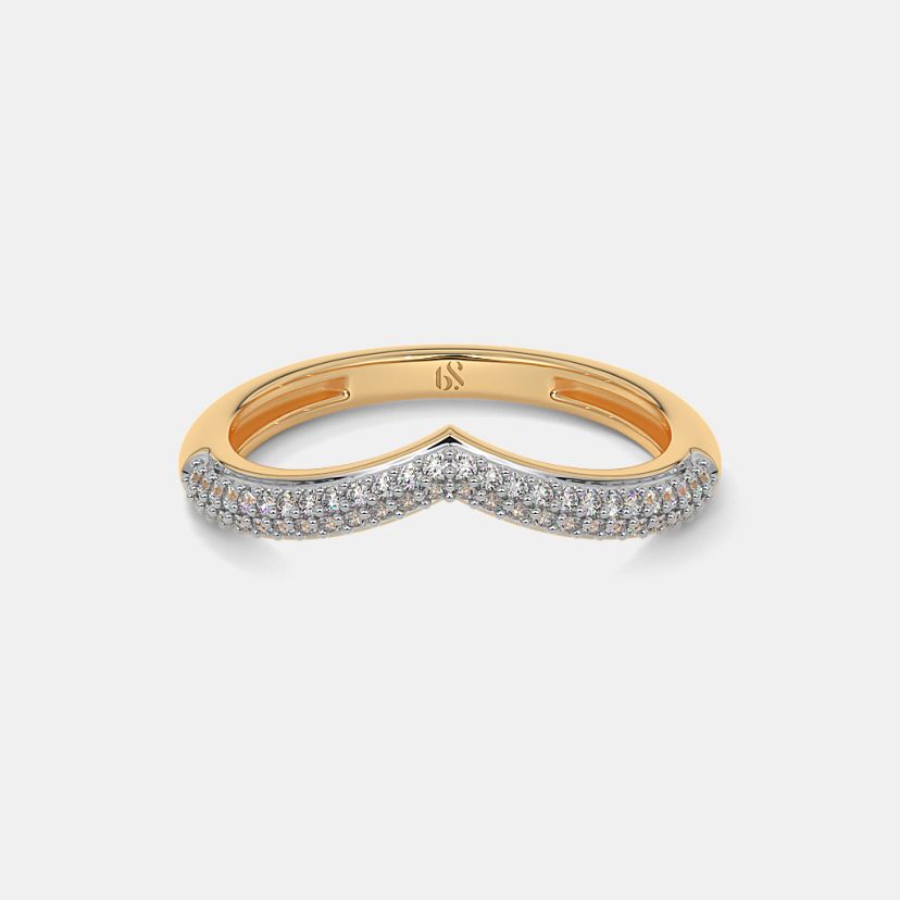 The Bertie Chevron Ring - image 7