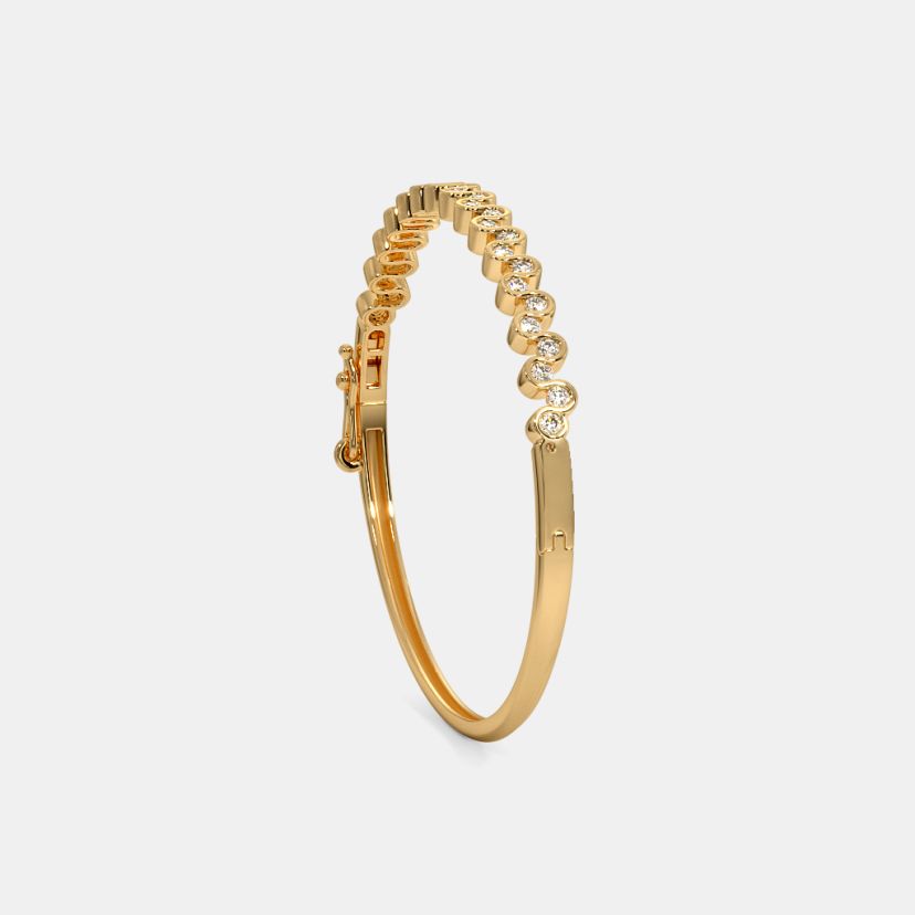 The Wavelet Oval Bangle - image 5