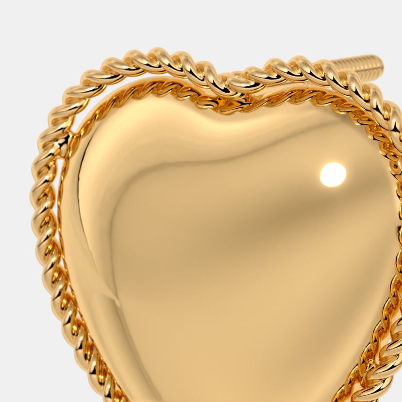 The Humango Heart Stud Earrings - image 5