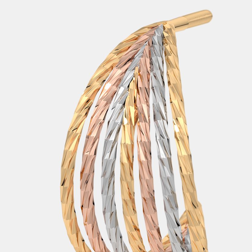 The Willower J Hoop Earrings - image 4