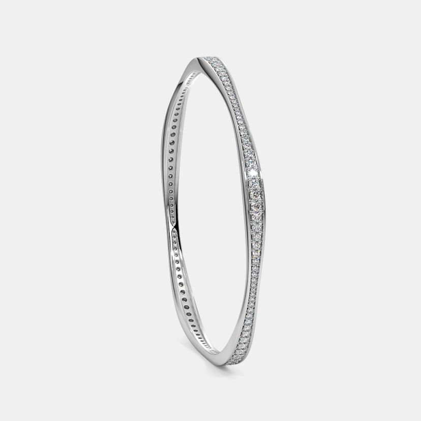 The Aqualis Eternity Round Bangle - image 5
