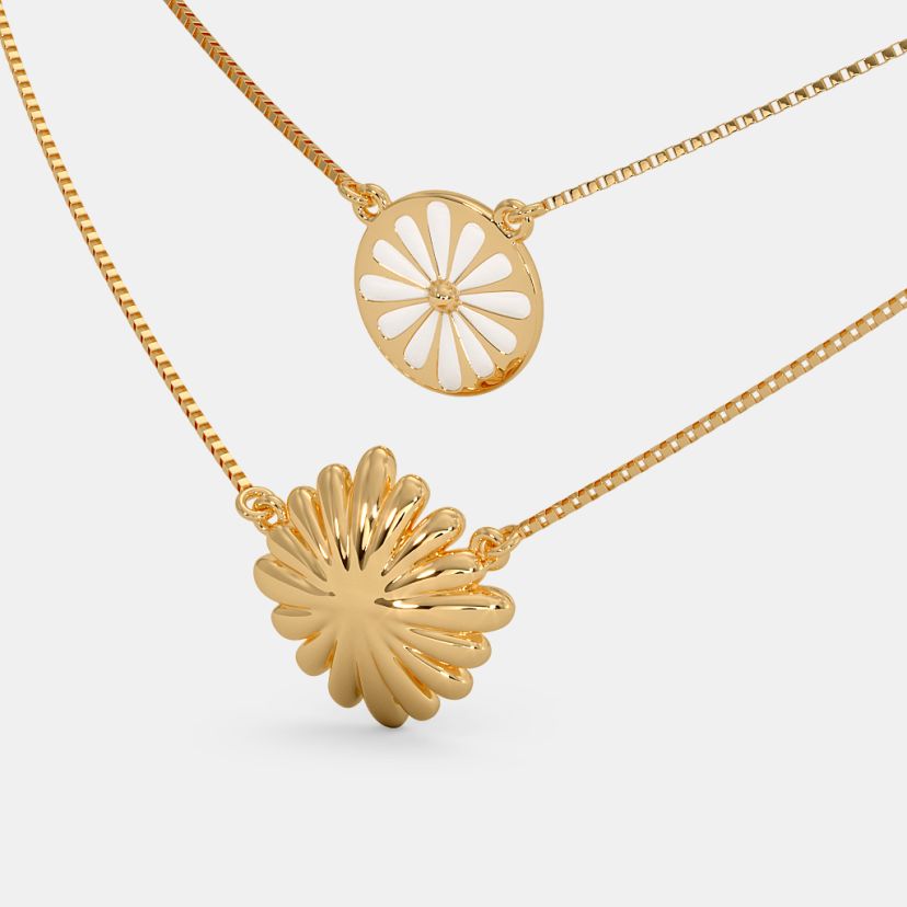 The Blanche Bloom Layered Necklace - image 1
