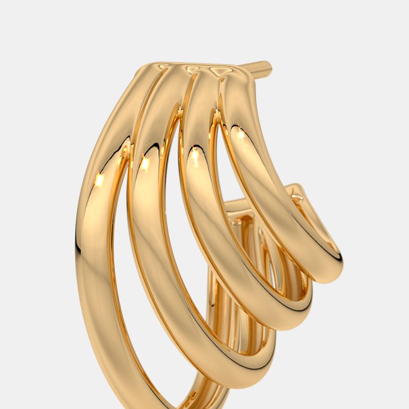 The Tiered Hoop Earrings - image 4