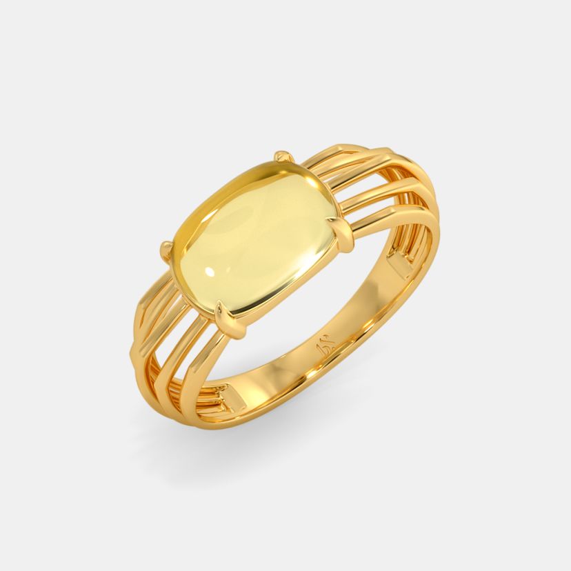Women's Natural 3.5 CT Oval African Pukhraj Ring Yellow Saphire Fancy  Sterling Silver 925 Handmade Ring