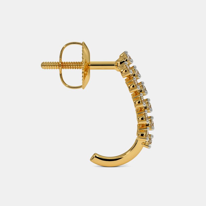 The Auretta J Hoop Earrings - image 7