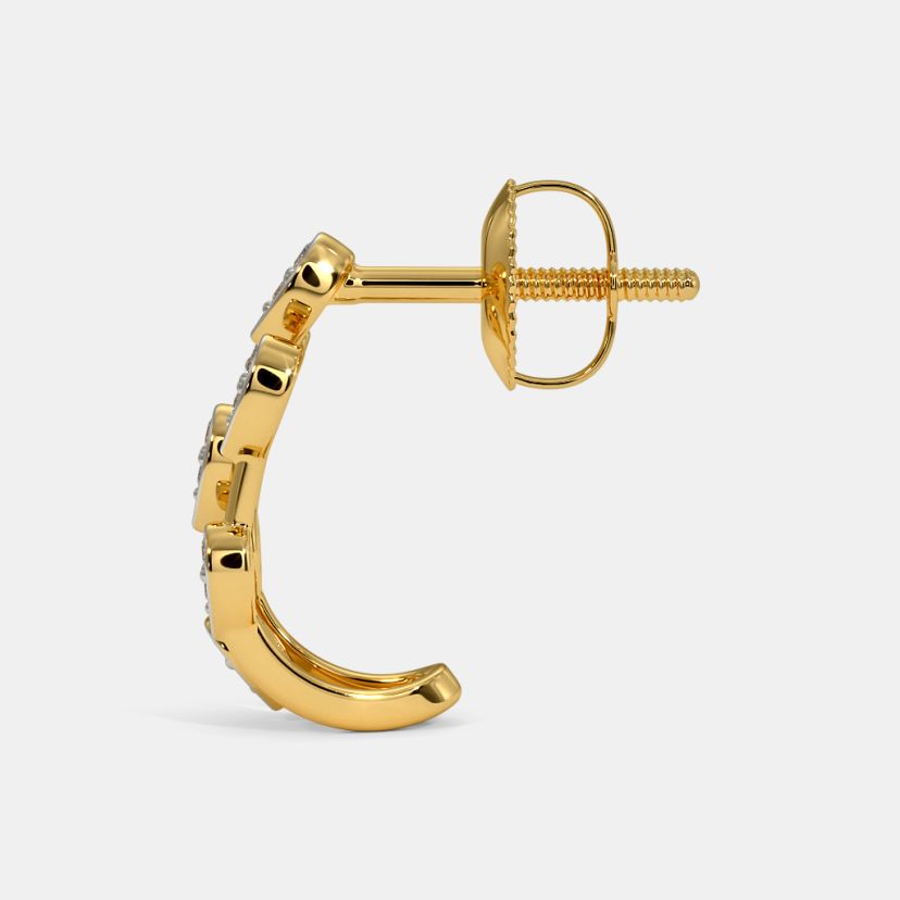 The Shayone J Hoop Earrings - image 5