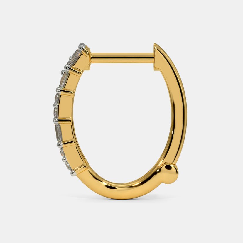 The Syndria Huggie Earrings - image 5