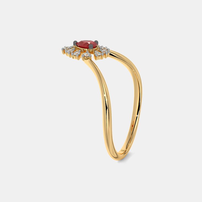 The Ingrid Chevron Ring - image 9