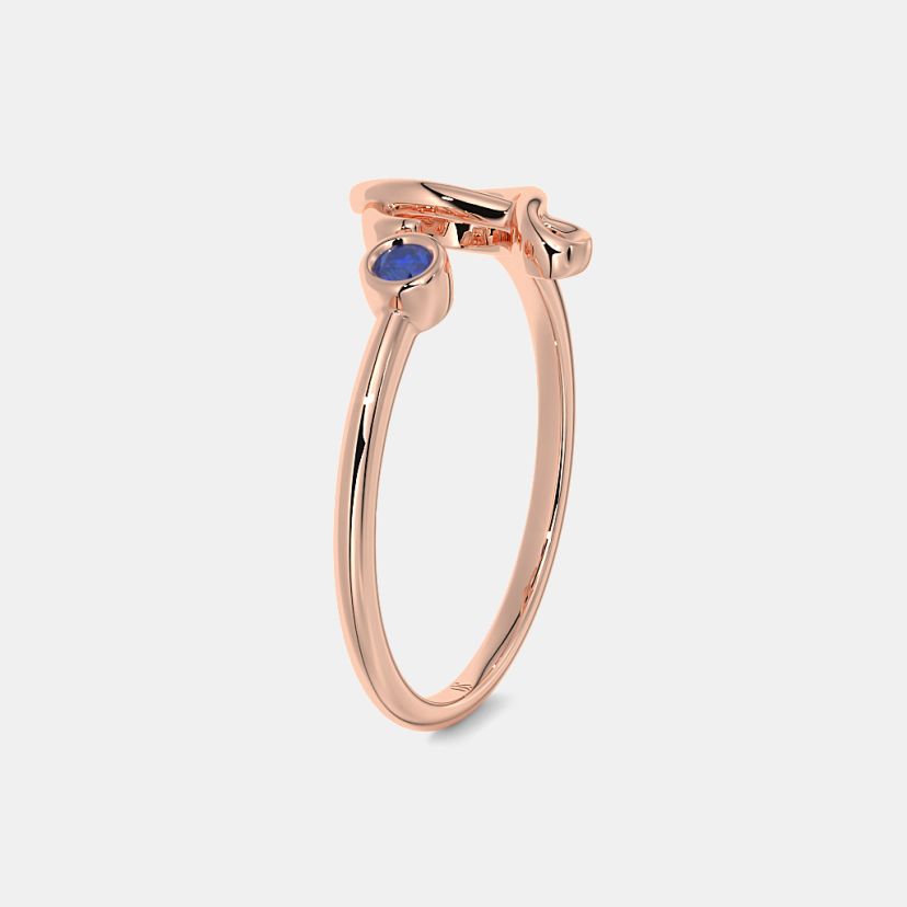 The Adlai Script D Ring - image 9
